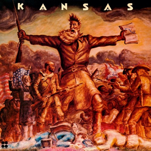 Kansas - 1974 Kansas - Transparent vinyl LP  - 160 kr.